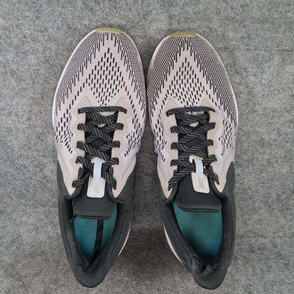Nike Shoes Mens 9.5 Zoom Winflo Running Sneakers Athletic Trainer Gray Black - Picture 6 of 14